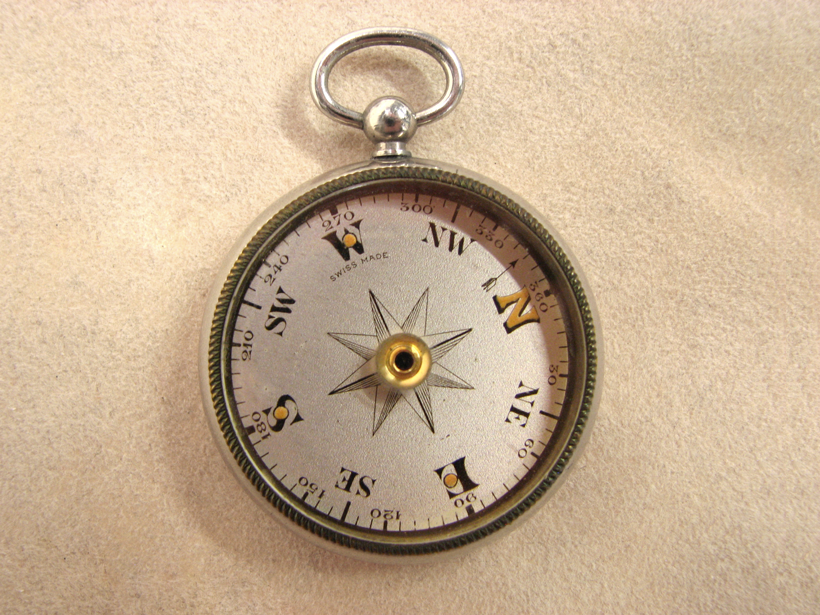 Rare Muller & Vaucher pocket compass circa 1910